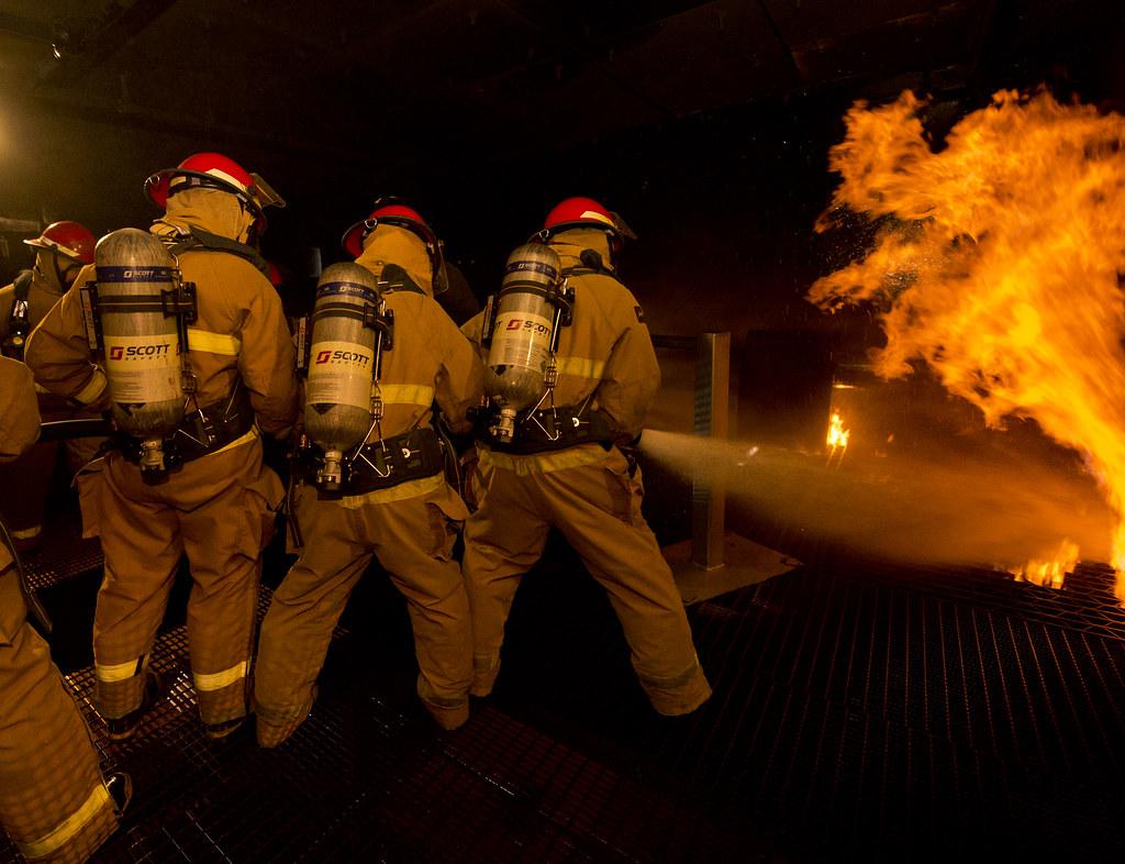 Fire Control Plan on Ship