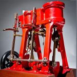 Vertical (compound) engines.