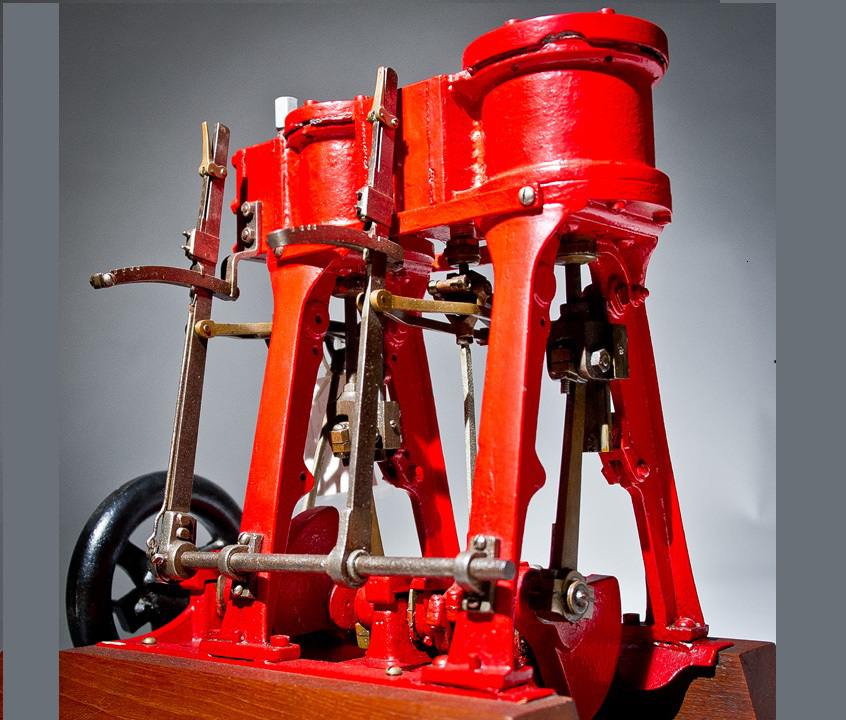 Vertical (compound) engines.