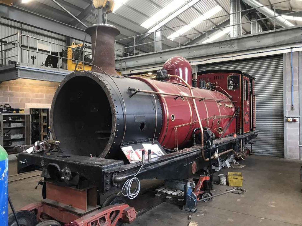 Comparison with locomotive type.
