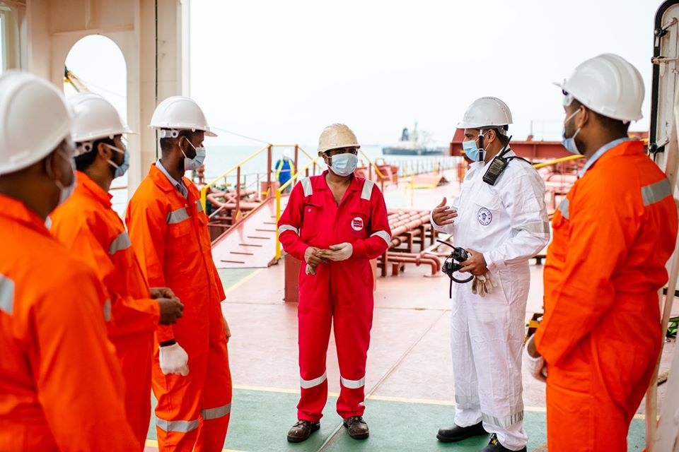 Ship-board organizational structure