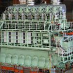 Types of marine diesel engines