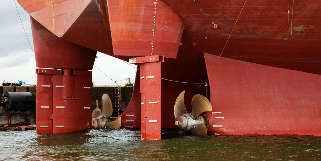 Rudder on Ships