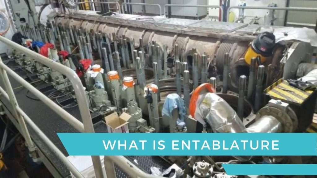 What is an Entablature in Ship’s Engine?