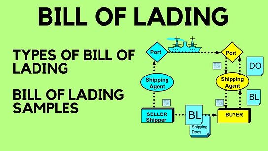 Sets of Bill of Lading: