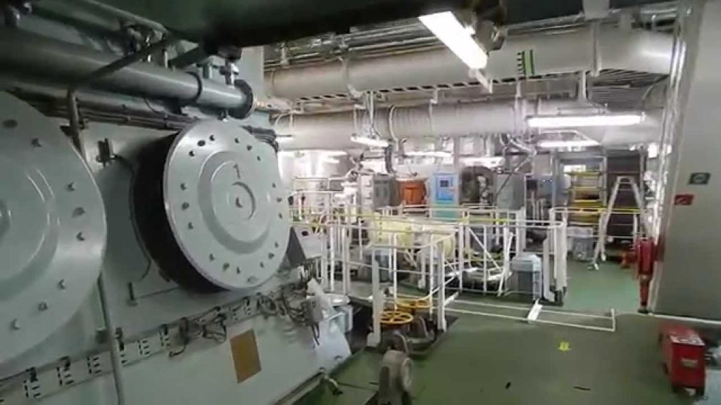 How Massive Main Engines are Fitted in the Ship’s Engine Room?