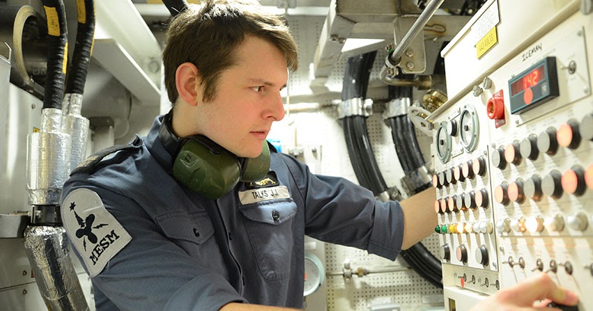 Taking over the engineering watch