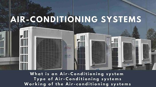 Comfort And Processing Air Conditioning Systems