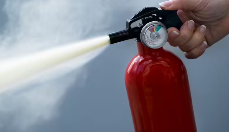 Different Types of Fire Extinguishers Used on Ships
