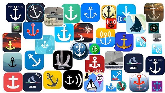 Anchor alarms, apps style