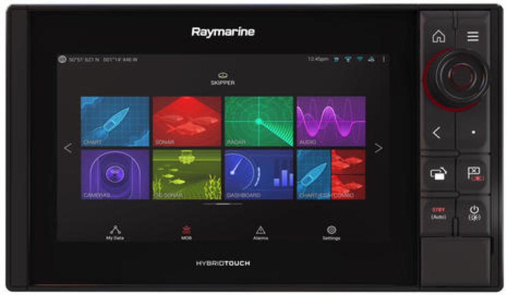 New at ICAST: Evinrude iDock and Ray marine Axiom Pro