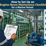 🚢 How to Set Up an Engine-Room Maintenance Checklist for a Marine Vessel