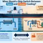 🧭 When Should a Ship Switch Between Open and Closed Cooling?