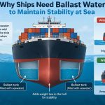 🚢 Why Ships Need Ballast Water to Maintain Stability at Sea