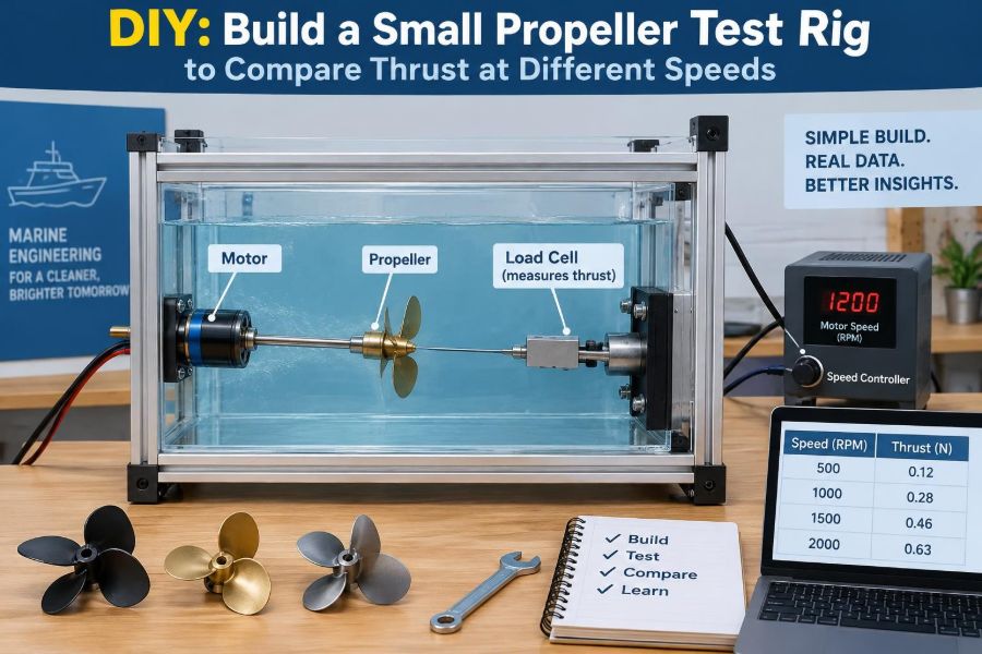 🚢 DIY: Build a Small Propeller Test Rig to Compare Thrust at Different Speeds