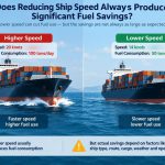 🚢 Does Reducing Ship Speed Always Produce Significant Fuel Savings?