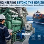🚢 Engineering Beyond the Horizon: How Marine Engineers Keep the World Moving Across Oceans