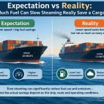 🚢 Expectation vs Reality: How Much Fuel Can Slow Steaming Really Save a Cargo Ship?