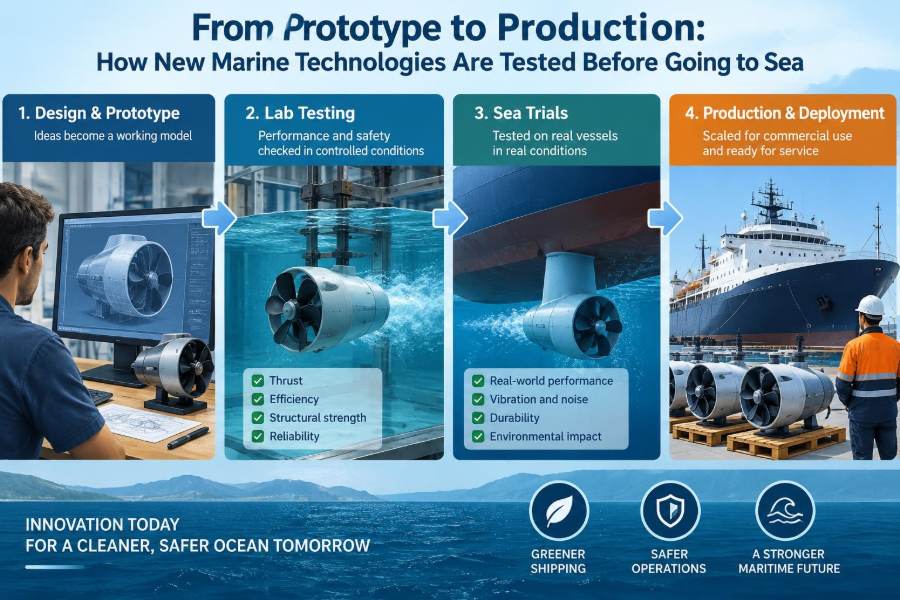 π’ From Prototype to Production: How New Marine Technologies Are Tested Before Going to Sea