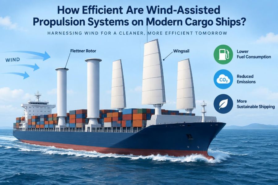 🚢 How Efficient Are Wind-Assisted Propulsion Systems on Modern Cargo Ships?