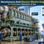 🚢 How Manufacturers Build Massive Marine Engines for Continuous Operation at Sea