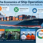 🚢 The Economics of Ship Operations: Where Fuel, Maintenance, and Crew Costs Really Go