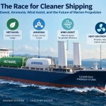 🚢 The Race for Cleaner Shipping: Methanol, Ammonia, Wind Assist, and the Future of Marine Propulsion