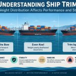 🚢 Understanding Ship Trim and How Weight Distribution Affects Performance and Stability